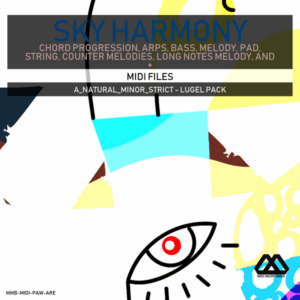 Sky Harmony - 4 Chords - 5 Notes-Chords - 16 Bars - Strict - A_Natural_Minor_Strict - Lugel Pack