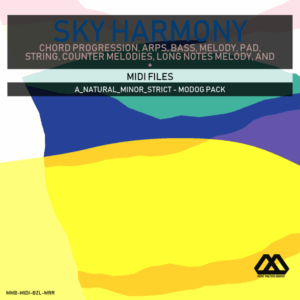 Sky Harmony - 4 Chords - 5 Notes-Chords - 16 Bars - Strict - A_Natural_Minor_Strict - Modog Pack