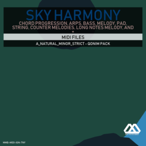 Sky Harmony - 4 Chords - 5 Notes-Chords - 16 Bars - Strict - A_Natural_Minor_Strict - Qonim Pack