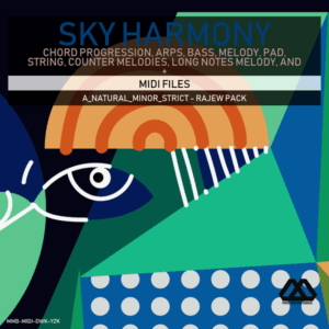 Sky Harmony - 4 Chords - 5 Notes-Chords - 16 Bars - Strict - A_Natural_Minor_Strict - Rajew Pack