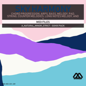 Sky Harmony - 4 Chords - 5 Notes-Chords - 16 Bars - Strict - A_Natural_Minor_Strict - Sohix Pack
