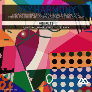 Sky Harmony - 4 Chords - 5 Notes-Chords - 16 Bars - Strict - A_Natural_Minor_Strict - Vozez Pack
