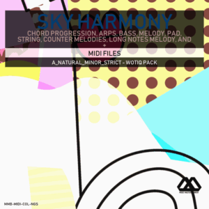 Sky Harmony - 4 Chords - 5 Notes-Chords - 16 Bars - Strict - A_Natural_Minor_Strict - Wotiq Pack