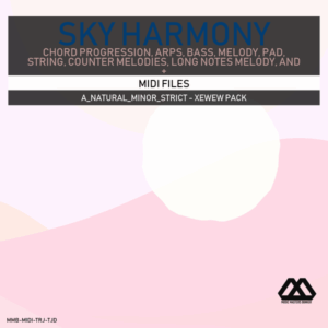 Sky Harmony - 4 Chords - 5 Notes-Chords - 16 Bars - Strict - A_Natural_Minor_Strict - Xewew Pack