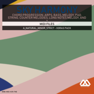 Sky Harmony - 4 Chords - 5 Notes-Chords - 16 Bars - Strict - A_Natural_Minor_Strict - Xoras Pack