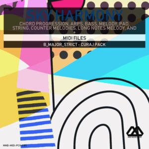 Sky Harmony - 4 Chords - 5 Notes-Chords - 16 Bars - Strict - B_Major_Strict - Curaj Pack