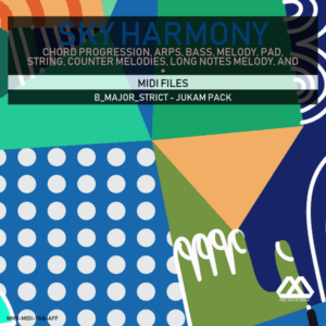 Sky Harmony - 4 Chords - 5 Notes-Chords - 16 Bars - Strict - B_Major_Strict - Jukam Pack