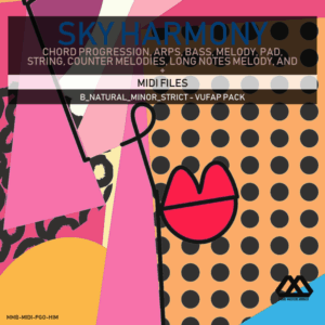 Sky Harmony - 4 Chords - 5 Notes-Chords - 16 Bars - Strict - B_Natural_Minor_Strict - Vufap Pack