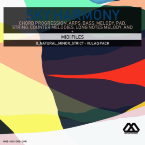 Sky Harmony - 4 Chords - 5 Notes-Chords - 16 Bars - Strict - B_Natural_Minor_Strict - Vulaq Pack