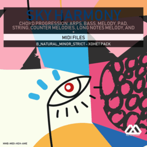 Sky Harmony - 4 Chords - 5 Notes-Chords - 16 Bars - Strict - B_Natural_Minor_Strict - Xohet Pack