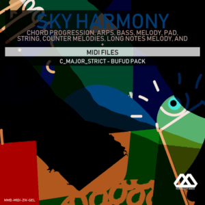 Sky Harmony - 4 Chords - 5 Notes-Chords - 16 Bars - Strict - C_Major_Strict - Bufud Pack