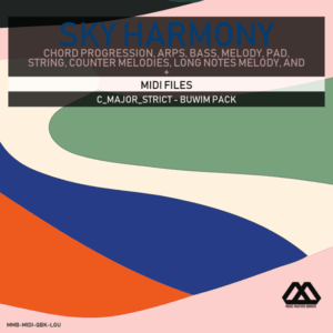Sky Harmony - 4 Chords - 5 Notes-Chords - 16 Bars - Strict - C_Major_Strict - Buwim Pack