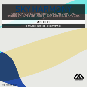 Sky Harmony - 4 Chords - 5 Notes-Chords - 16 Bars - Strict - C_Major_Strict - Fegav Pack