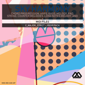 Sky Harmony - 4 Chords - 5 Notes-Chords - 16 Bars - Strict - C_Major_Strict - Jibor Pack
