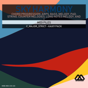 Sky Harmony - 4 Chords - 5 Notes-Chords - 16 Bars - Strict - C_Major_Strict - Kaxiy Pack