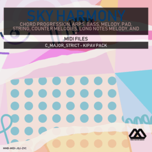 Sky Harmony - 4 Chords - 5 Notes-Chords - 16 Bars - Strict - C_Major_Strict - Kipav Pack