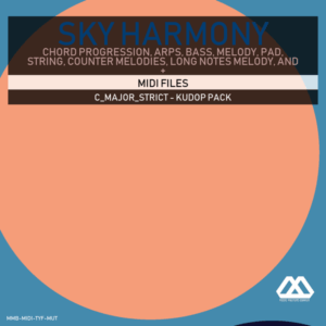 Sky Harmony - 4 Chords - 5 Notes-Chords - 16 Bars - Strict - C_Major_Strict - Kudop Pack