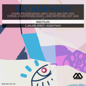 Sky Harmony - 4 Chords - 5 Notes-Chords - 16 Bars - Strict - C_Major_Strict - Kuzay Pack