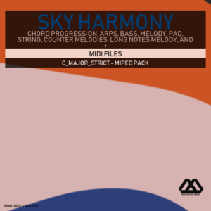 Sky Harmony - 4 Chords - 5 Notes-Chords - 16 Bars - Strict - C_Major_Strict - Miped Pack