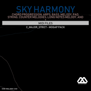 Sky Harmony - 4 Chords - 5 Notes-Chords - 16 Bars - Strict - C_Major_Strict - Mogap Pack