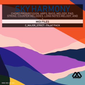 Sky Harmony - 4 Chords - 5 Notes-Chords - 16 Bars - Strict - C_Major_Strict - Pajat Pack