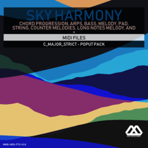 Sky Harmony - 4 Chords - 5 Notes-Chords - 16 Bars - Strict - C_Major_Strict - Poput Pack