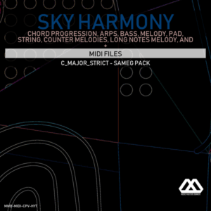 Sky Harmony - 4 Chords - 5 Notes-Chords - 16 Bars - Strict - C_Major_Strict - Sameg Pack