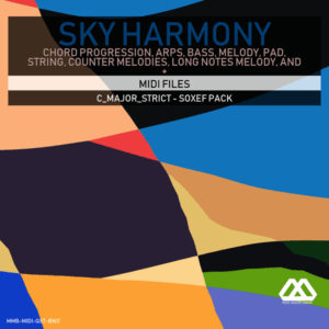 Sky Harmony - 4 Chords - 5 Notes-Chords - 16 Bars - Strict - C_Major_Strict - Soxef Pack