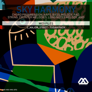Sky Harmony - 4 Chords - 5 Notes-Chords - 16 Bars - Strict - C_Major_Strict - Tugah Pack