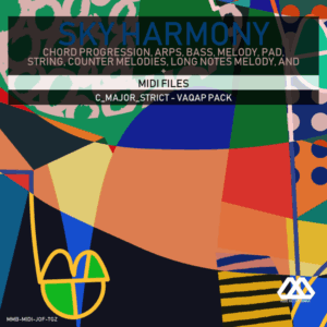 Sky Harmony - 4 Chords - 5 Notes-Chords - 16 Bars - Strict - C_Major_Strict - Vaqap Pack