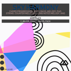 Sky Harmony - 4 Chords - 5 Notes-Chords - 16 Bars - Strict - C_Major_Strict - Wavol Pack