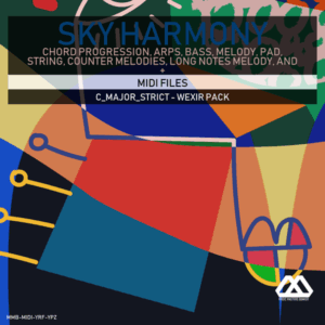 Sky Harmony - 4 Chords - 5 Notes-Chords - 16 Bars - Strict - C_Major_Strict - Wexir Pack