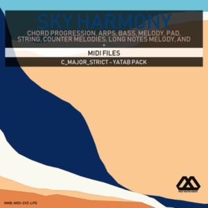 Sky Harmony - 4 Chords - 5 Notes-Chords - 16 Bars - Strict - C_Major_Strict - Yatab Pack