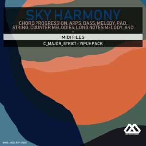 Sky Harmony - 4 Chords - 5 Notes-Chords - 16 Bars - Strict - C_Major_Strict - Yipuh Pack