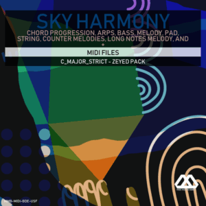 Sky Harmony - 4 Chords - 5 Notes-Chords - 16 Bars - Strict - C_Major_Strict - Zeyed Pack