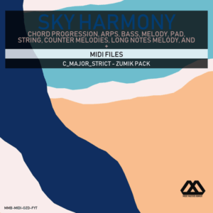 Sky Harmony - 4 Chords - 5 Notes-Chords - 16 Bars - Strict - C_Major_Strict - Zumik Pack
