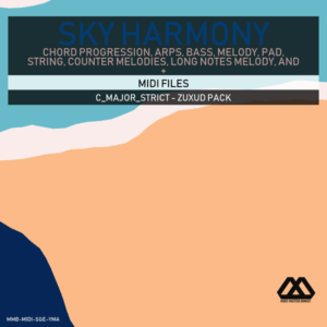 Sky Harmony - 4 Chords - 5 Notes-Chords - 16 Bars - Strict - C_Major_Strict - Zuxud Pack