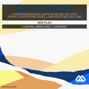 Sky Harmony - 4 Chords - 5 Notes-Chords - 16 Bars - Strict - C_Natural_Minor_Strict - Cudiq Pack