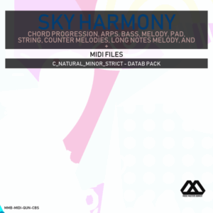 Sky Harmony - 4 Chords - 5 Notes-Chords - 16 Bars - Strict - C_Natural_Minor_Strict - Datab Pack