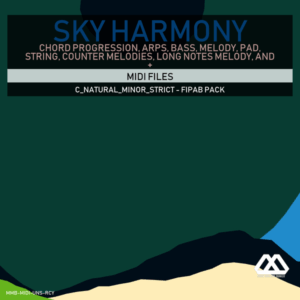 Sky Harmony - 4 Chords - 5 Notes-Chords - 16 Bars - Strict - C_Natural_Minor_Strict - Fipab Pack