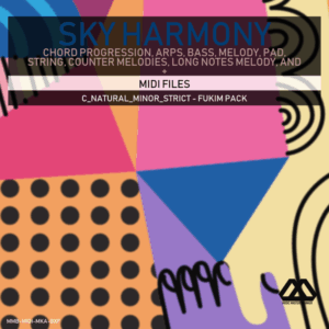 Sky Harmony - 4 Chords - 5 Notes-Chords - 16 Bars - Strict - C_Natural_Minor_Strict - Fukim Pack