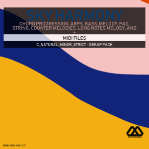 Sky Harmony - 4 Chords - 5 Notes-Chords - 16 Bars - Strict - C_Natural_Minor_Strict - Gekap Pack