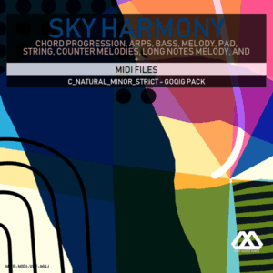 Sky Harmony - 4 Chords - 5 Notes-Chords - 16 Bars - Strict - C_Natural_Minor_Strict - Goqig Pack