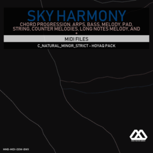 Sky Harmony - 4 Chords - 5 Notes-Chords - 16 Bars - Strict - C_Natural_Minor_Strict - Hoyaq Pack