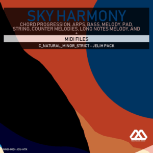 Sky Harmony - 4 Chords - 5 Notes-Chords - 16 Bars - Strict - C_Natural_Minor_Strict - Jelih Pack