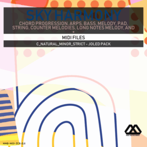 Sky Harmony - 4 Chords - 5 Notes-Chords - 16 Bars - Strict - C_Natural_Minor_Strict - Joled Pack