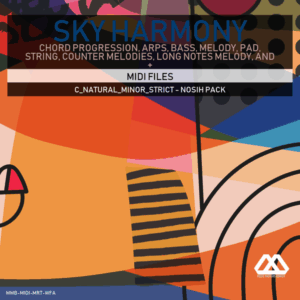 Sky Harmony - 4 Chords - 5 Notes-Chords - 16 Bars - Strict - C_Natural_Minor_Strict - Nosih Pack