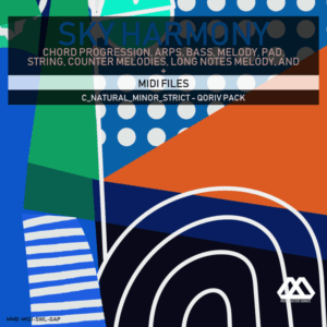 Sky Harmony - 4 Chords - 5 Notes-Chords - 16 Bars - Strict - C_Natural_Minor_Strict - Qoriv Pack