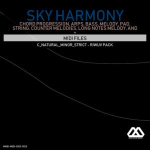 Sky Harmony - 4 Chords - 5 Notes-Chords - 16 Bars - Strict - C_Natural_Minor_Strict - Riwuv Pack