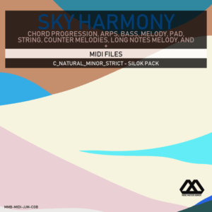 Sky Harmony - 4 Chords - 5 Notes-Chords - 16 Bars - Strict - C_Natural_Minor_Strict - Silok Pack